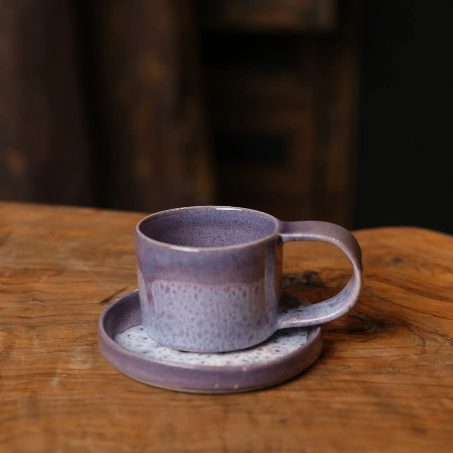 Lila Kahve Fincanı - Gülsüm Sanat Evi