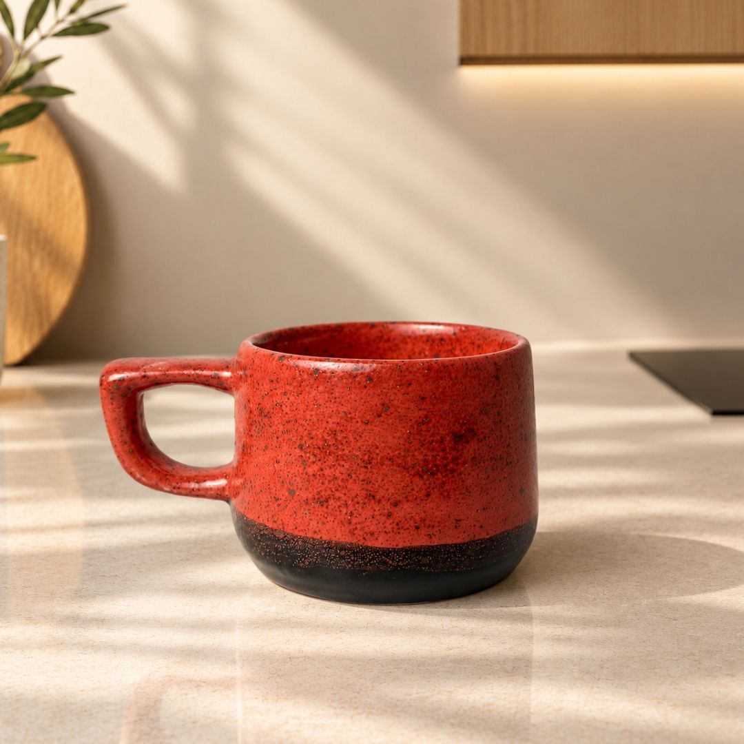 Kızıl Kor Americano Kahve Kupası - Gülsüm Sanat Evi