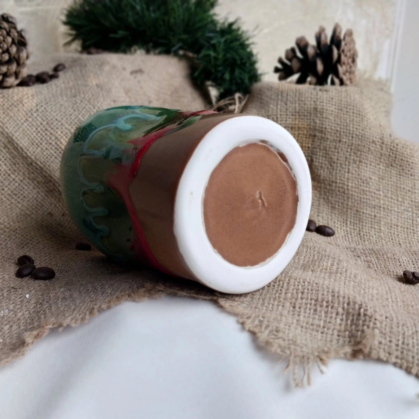 Okyanus Kuplsuz Kahve Bardak - Gülsüm Sanat Evi