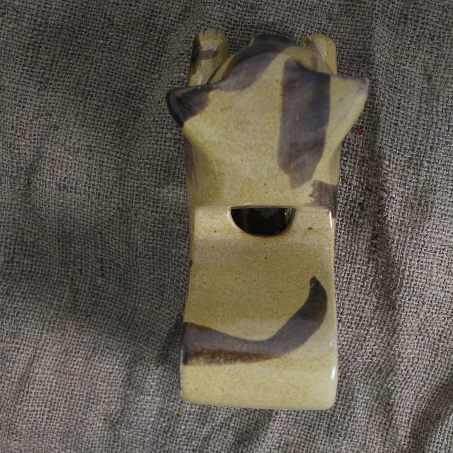 Seramik Kedi Telefon Standı - Gülsüm Sanat Evi