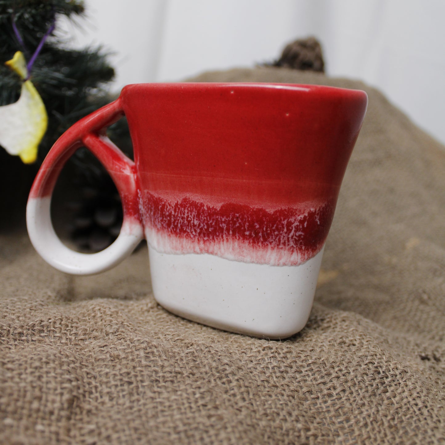 Kaffeetasse für leidenschaftliche Liebhaber mit Herz