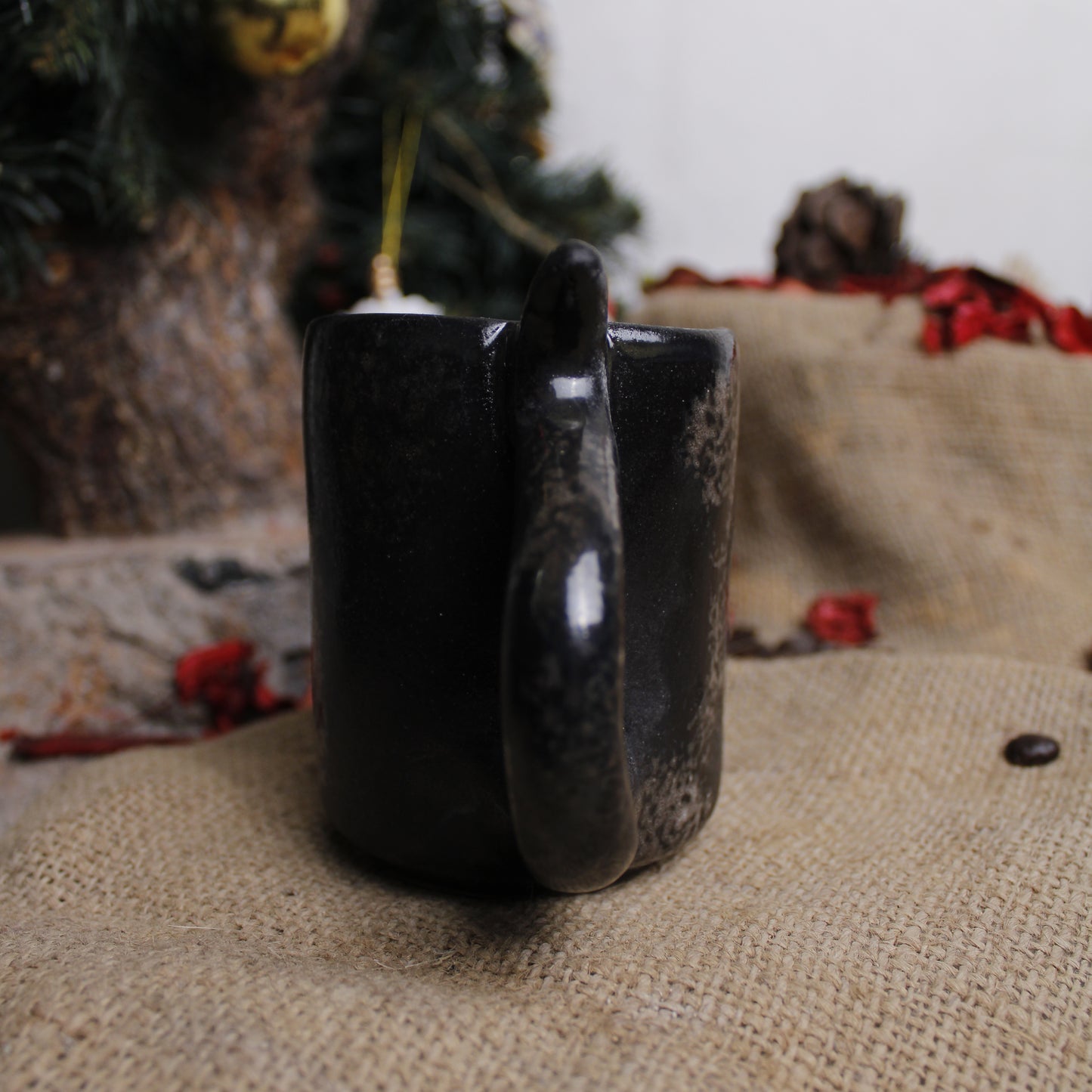 Kedi Seramik Kahve Kupası - Gülsüm Sanat Evi