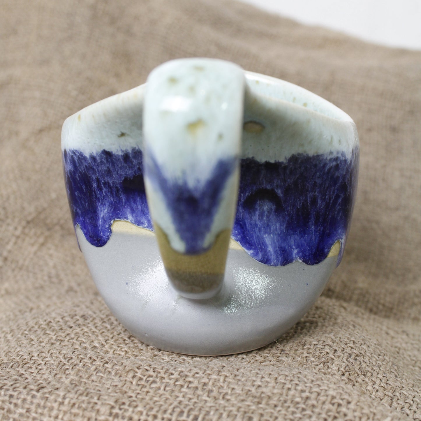 Okyanus Oval Kulp Kahve Bardağı Gülsüm Sanat Evi