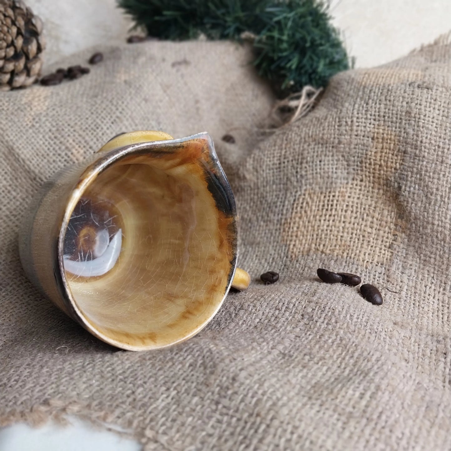 Dudak Nescafe Kahve Bardağı - Gülsüm Sanat Evi