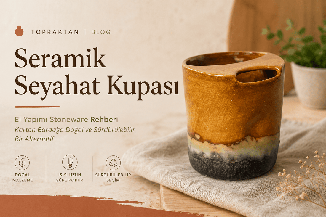Seramik Seyahat Kupası: Karton Bardağa El Yapımı Bir Alternatif - Gülsüm Sanat Evi