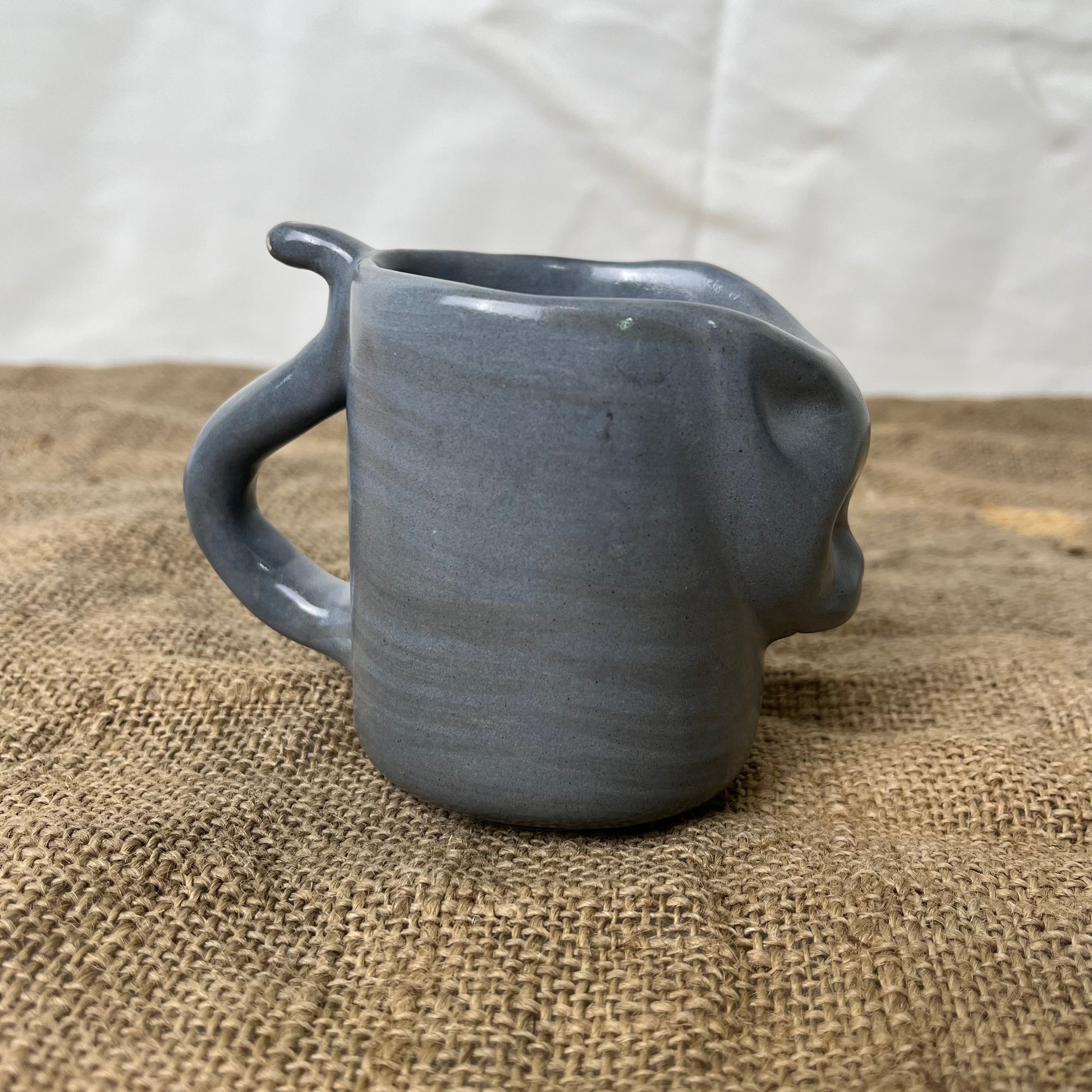 Kedi Seramik Kahve Kupası Gülsüm Sanat Evi