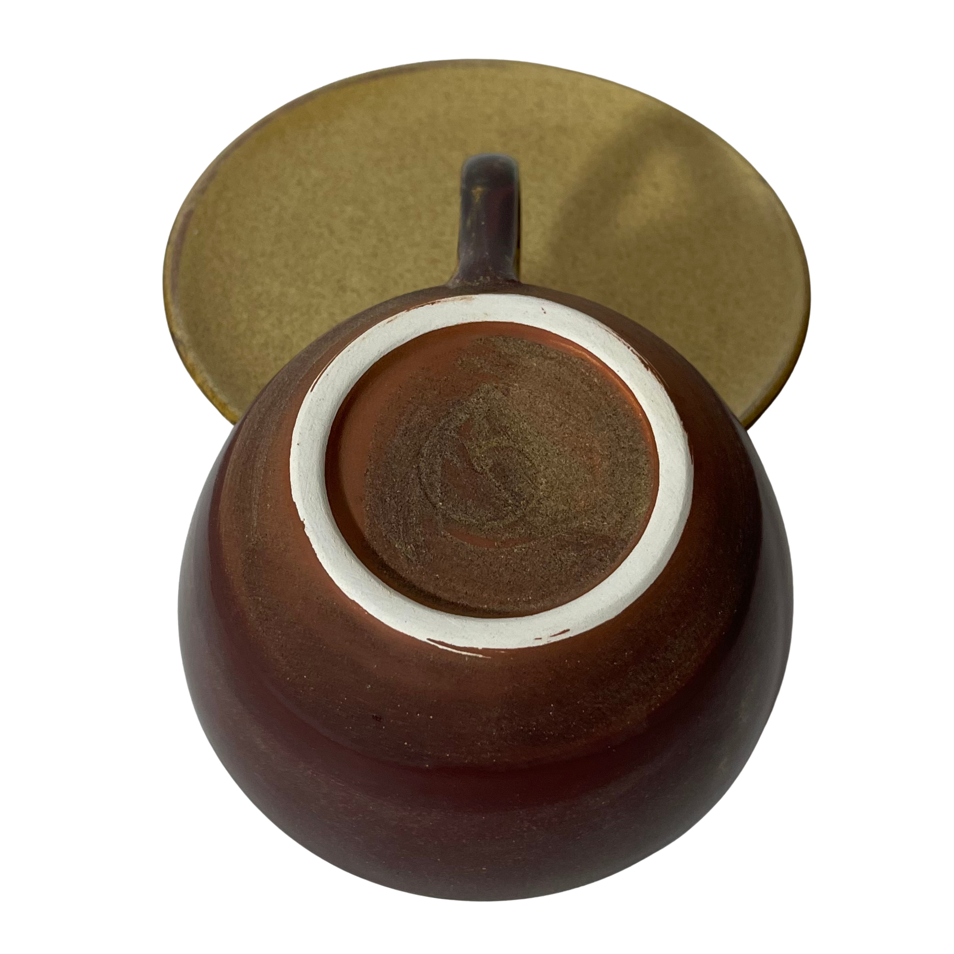 El Yapımı Seramik Latte Art Fincanı Gülsüm Sanat Evi