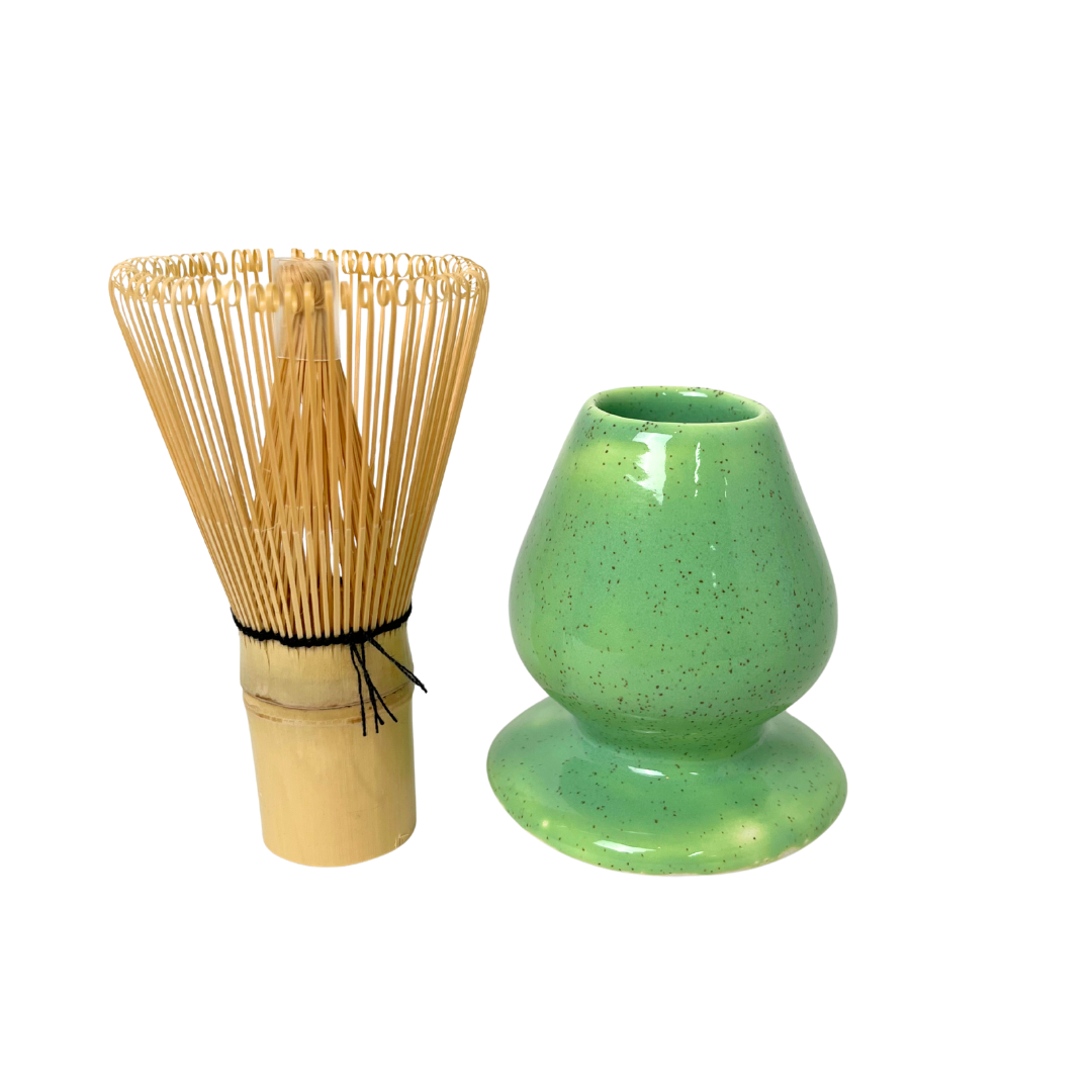 Yosun Ormanı Matcha Whisk Tutucu Gülsüm Sanat Evi