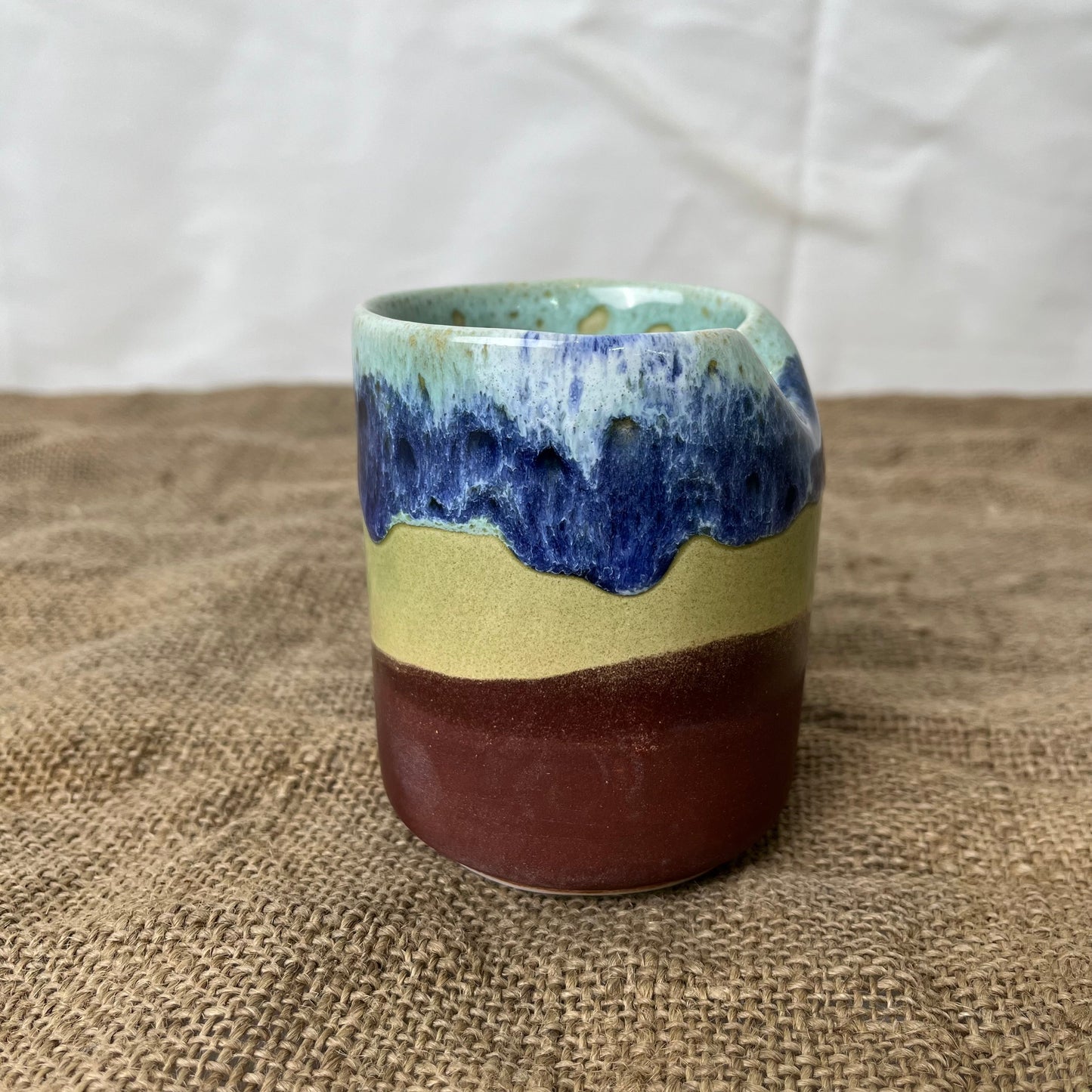 Pipetli To Go Seyahat Seramik Kupası Gülsüm Sanat Evi