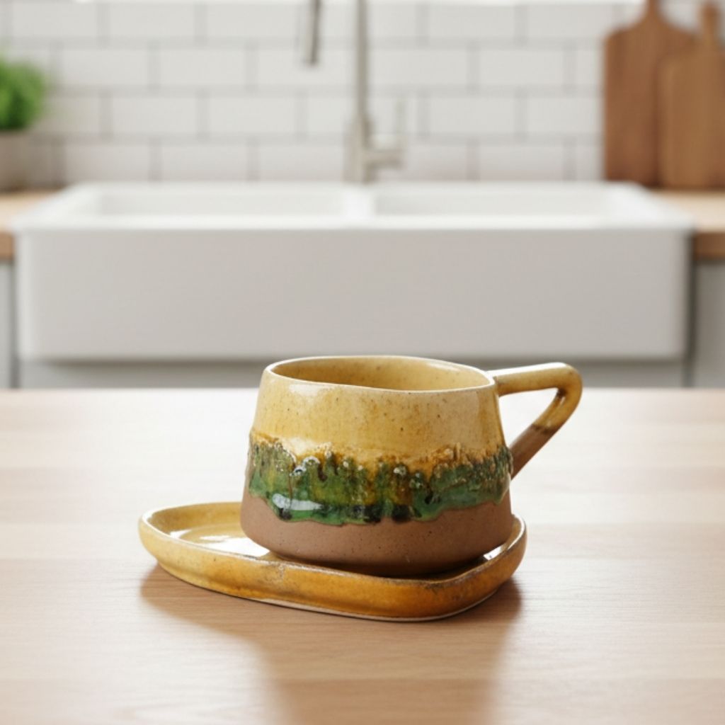 Kumsal Çakıl Kahve Fincan Gülsüm Sanat Evi