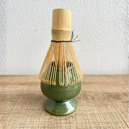 Yosun Ormanı Matcha Whisk Tutucu Gülsüm Sanat Evi