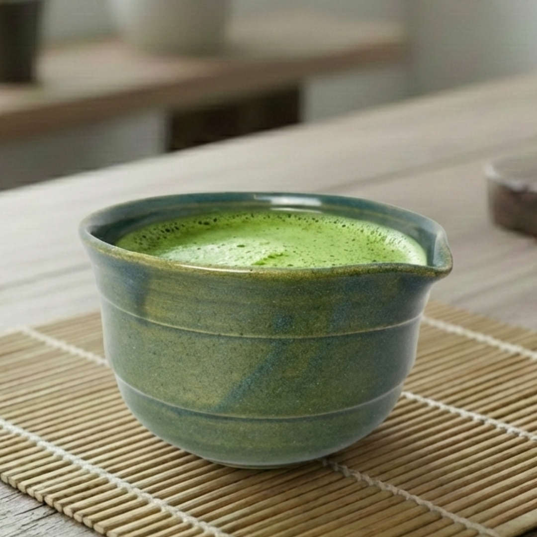 Yosun Ormanı Matcha Kasesi Gülsüm Sanat Evi