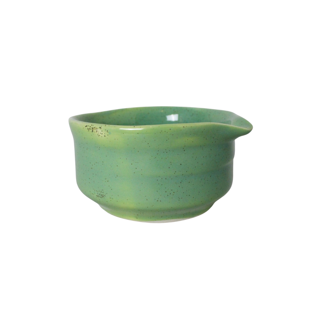 Yeşil Benekli Matcha Kasesi Gülsüm Sanat Evi