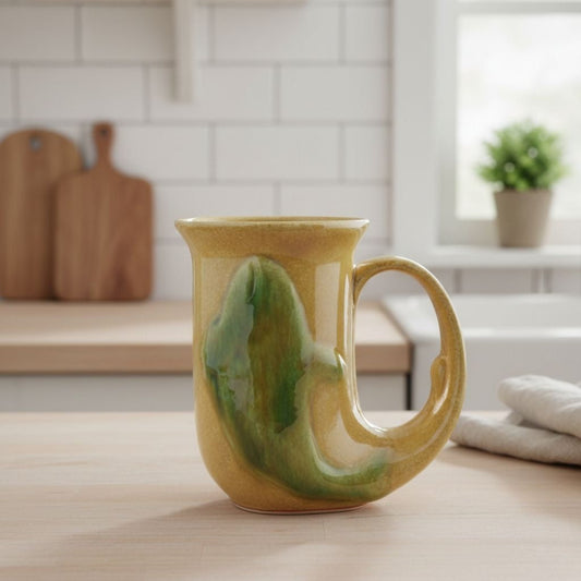 Yunus Yeşil Kahve Bardağı Gülsüm Sanat Evi