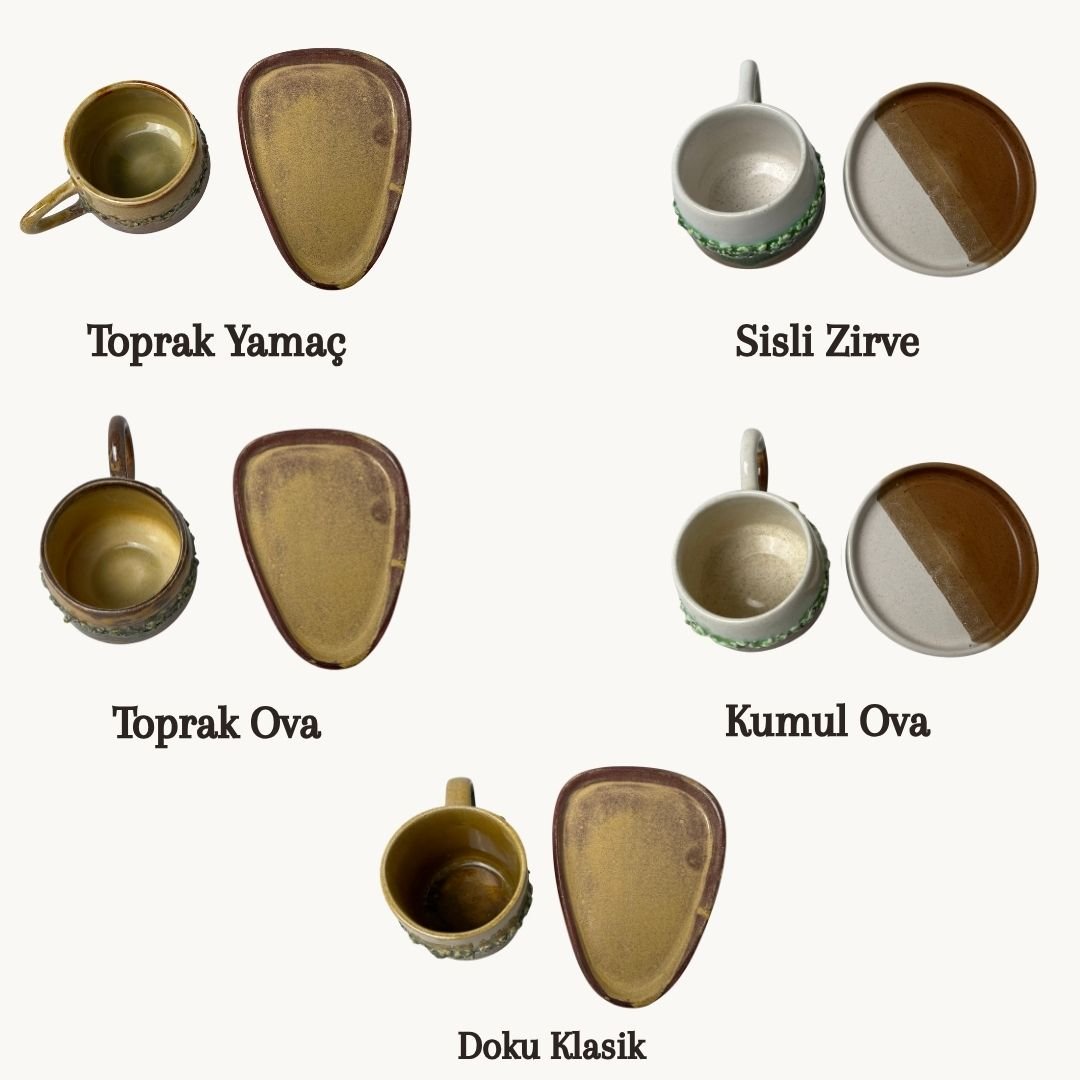 Çakıl Kahve Fincan - Gülsüm Sanat Evi
