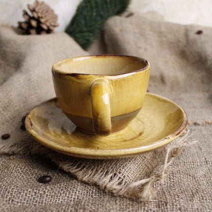 Kumsal Nescafe Kahve Bardağı - Gülsüm Sanat Evi
