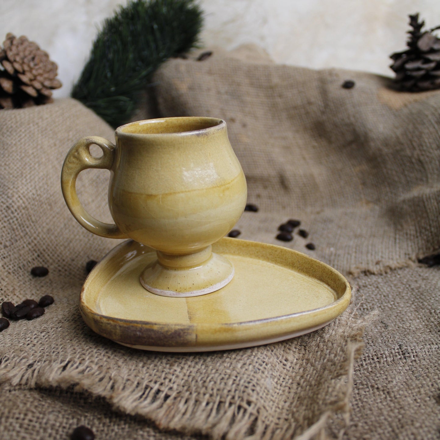 Kumsal Türk Kahve Fincanı - Gülsüm Sanat Evi