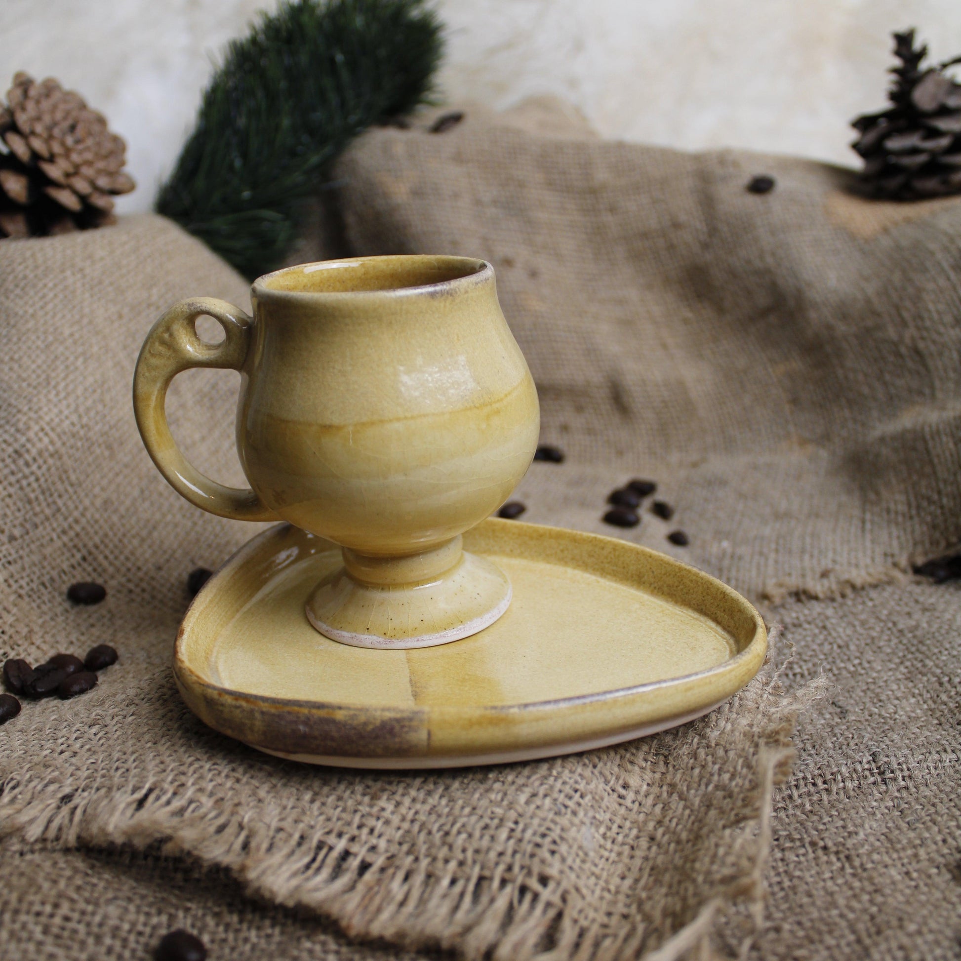 Kumsal Türk Kahve Fincanı - Gülsüm Sanat Evi