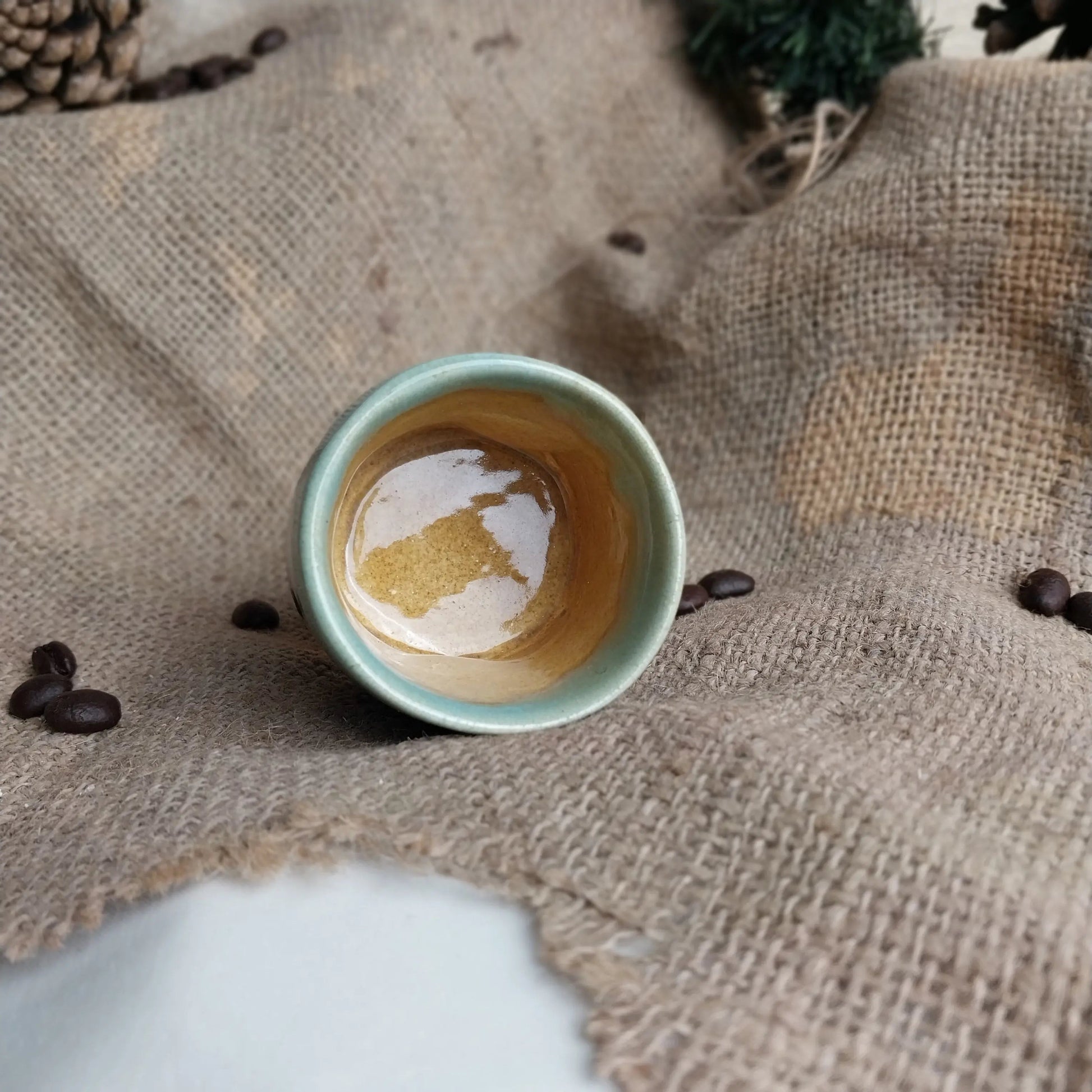Okyanus Kuplsuz Espresso Fincan - Gülsüm Sanat Evi