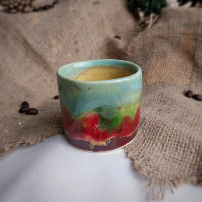 Okyanus Kuplsuz Espresso Fincan - Gülsüm Sanat Evi