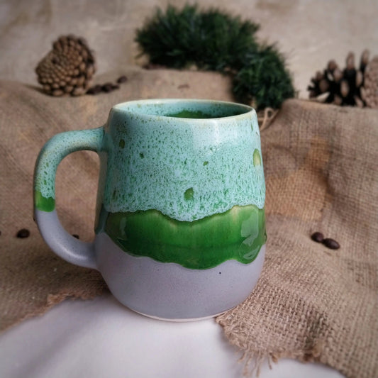 Okyanus Latte Kahve Bardağı - Gülsüm Sanat Evi