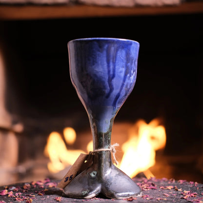 Okyanus Seramik Kadeh - Gülsüm Sanat Evi