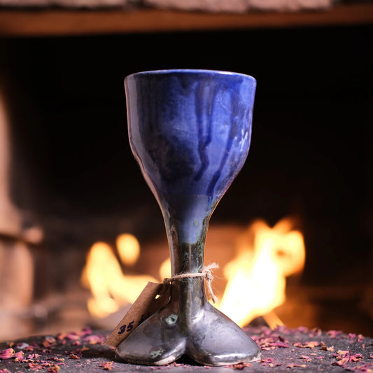 Okyanus Seramik Kadeh - Gülsüm Sanat Evi