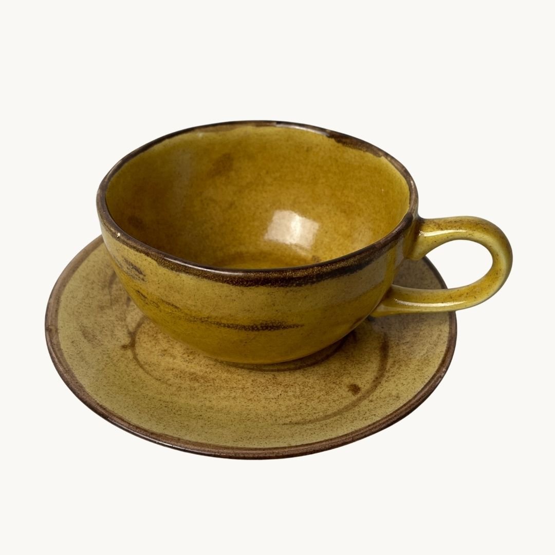 Rustic Latte Art Fincanı - Gülsüm Sanat Evi