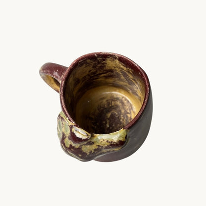 Rustic Ulukurt Kahve Kupa - Gülsüm Sanat Evi
