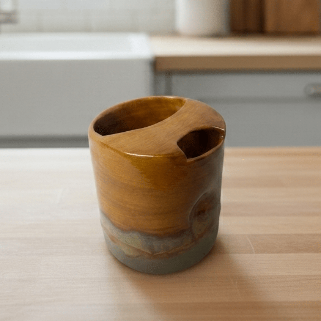 Stoneware Seyahat Kupası - Gülsüm Sanat Evi