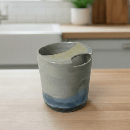 Stoneware Seyahat Kupası - Gülsüm Sanat Evi
