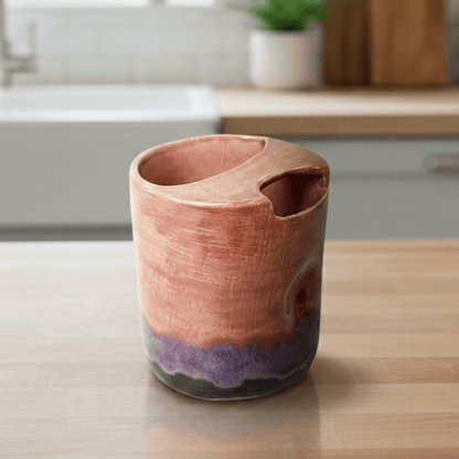 Stoneware Seyahat Kupası - Gülsüm Sanat Evi