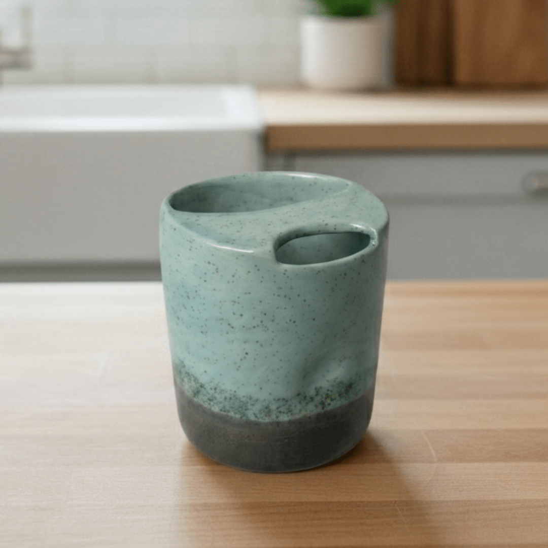 Stoneware Seyahat Kupası - Gülsüm Sanat Evi
