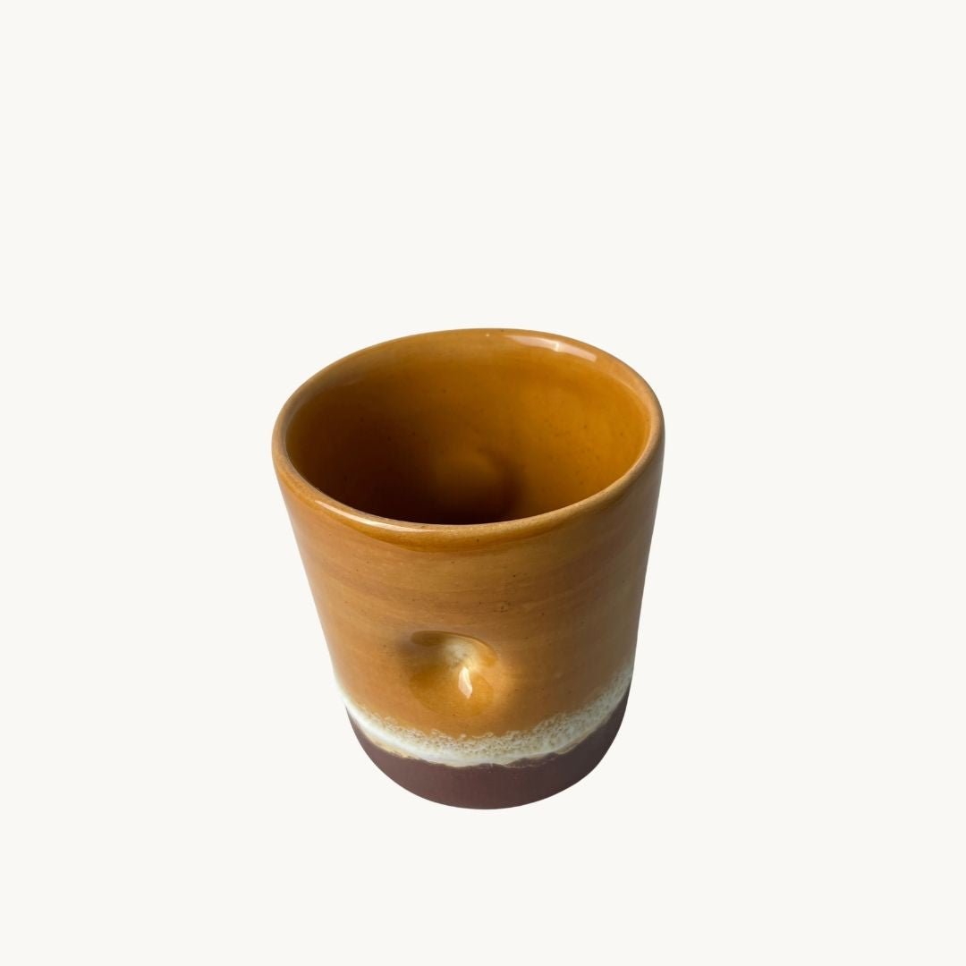 Thumb Print Bal Köpüğü Cortado Kupa - Gülsüm Sanat Evi