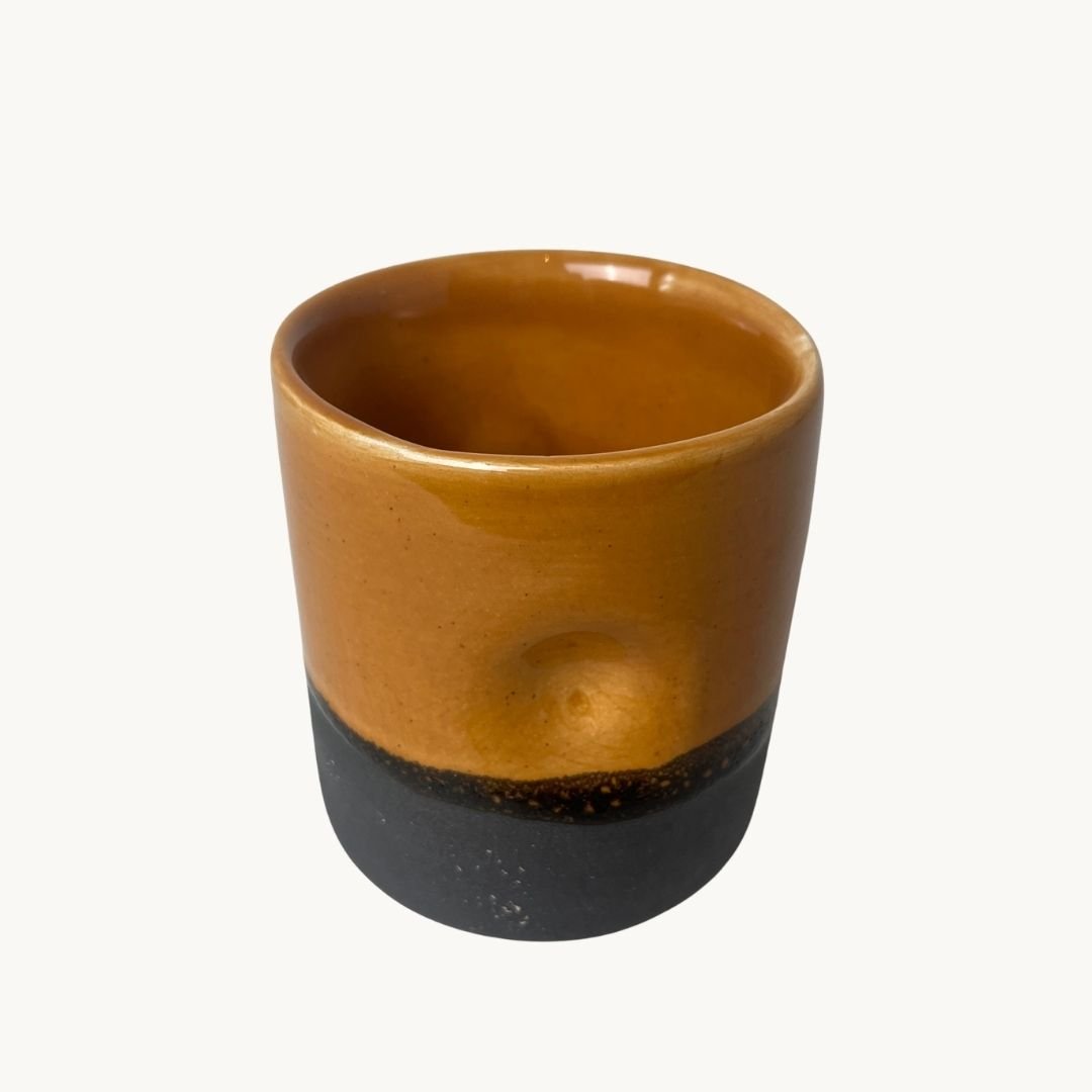 Thumb Print Cortado Kahve Kupası - Gülsüm Sanat Evi