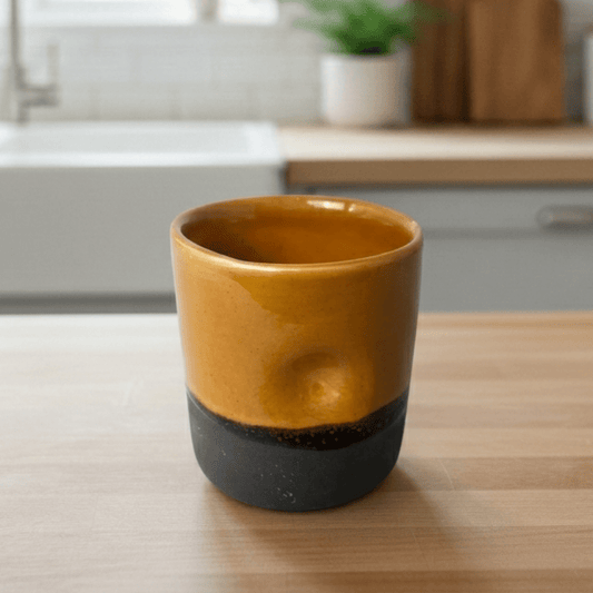 Thumb Print Cortado Kahve Kupası - Gülsüm Sanat Evi