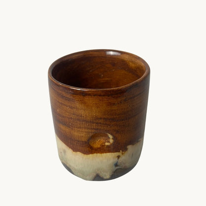 Thumb Print Stoneware Cortado Kupa - Gülsüm Sanat Evi