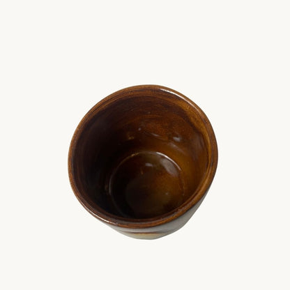 Thumb Print Stoneware Cortado Kupa - Gülsüm Sanat Evi