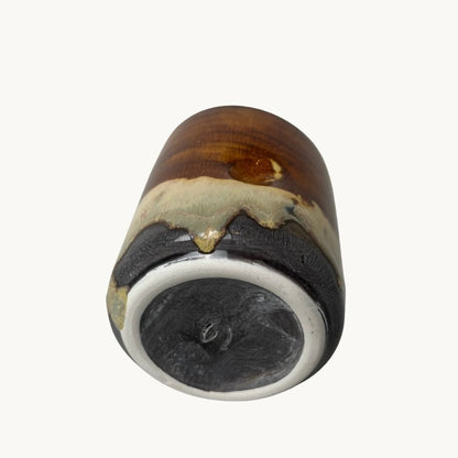 Thumb Print Stoneware Cortado Kupa - Gülsüm Sanat Evi