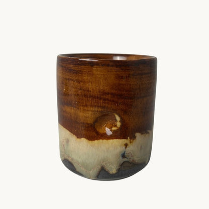 Thumb Print Stoneware Cortado Kupa - Gülsüm Sanat Evi