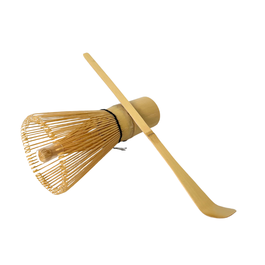 Bambu Matcha Çayı Karıştırıcı Fırça ve Kaşık Gülsüm Sanat Evi