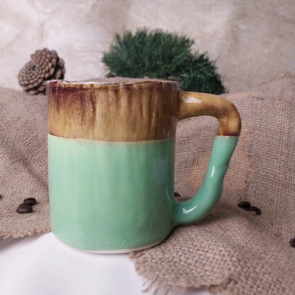Yeşil Baby Groot Kahve Bardağı - Gülsüm Sanat Evi