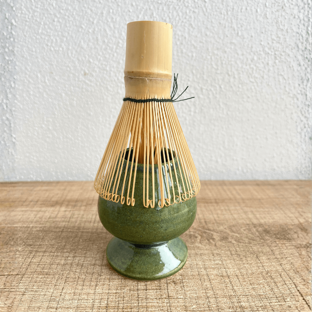Yosun Ormanı Matcha Whisk Tutucu - Gülsüm Sanat Evi