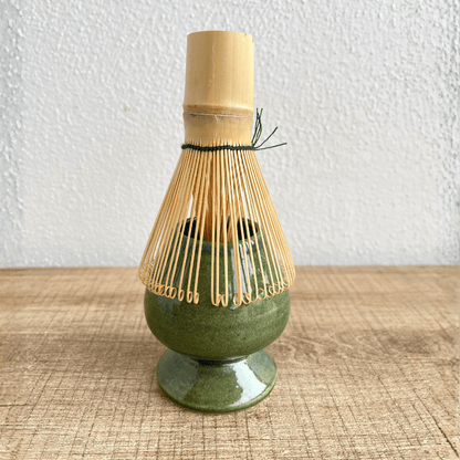 Yosun Ormanı Matcha Whisk Tutucu - Gülsüm Sanat Evi